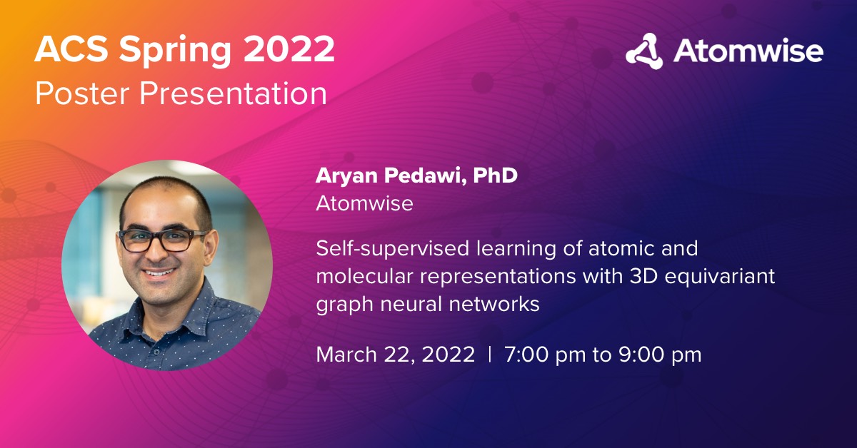 Aryan Pedawi PhD - Self-supervised learning of atomic and molecular representations with 3D equivariant graph neural networks